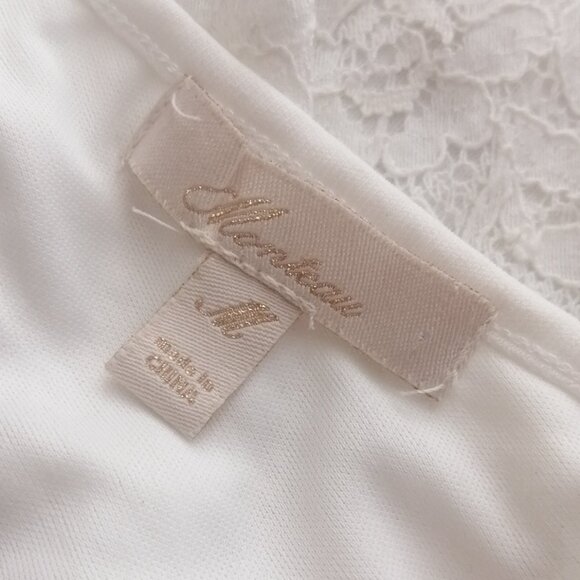 White Lace Dress by Monteau - Picture 6 of 7